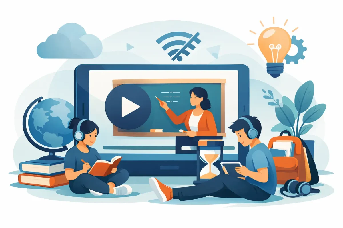 Offline Learning Videos for Students That Work
