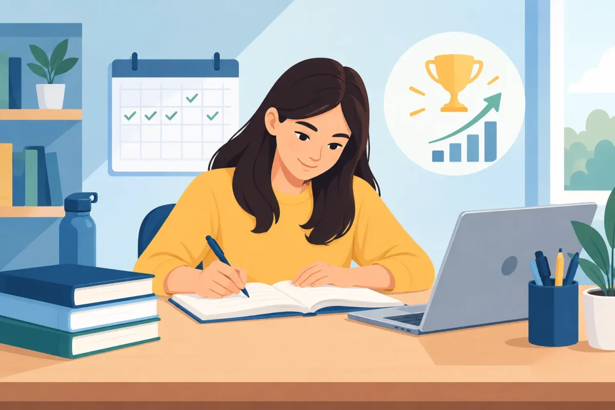 Building Consistent Study Habits for 90+ Scores